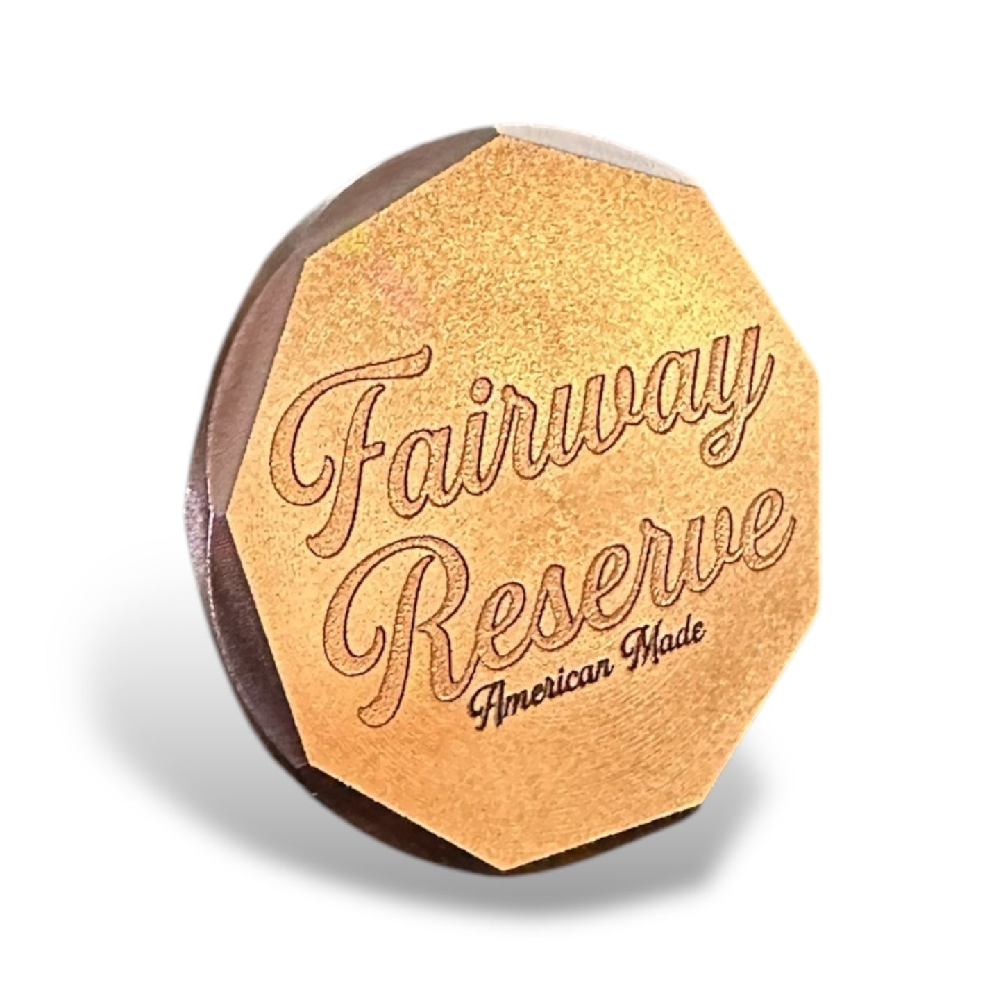 Copper Ball Marker - Beveled Edge