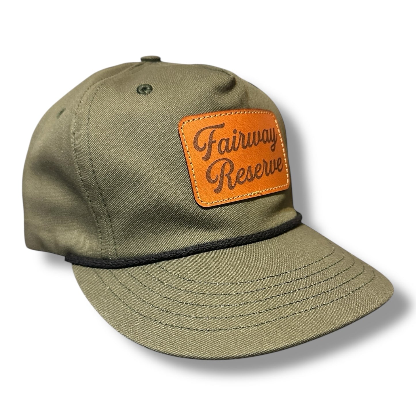Leather Patch Hat